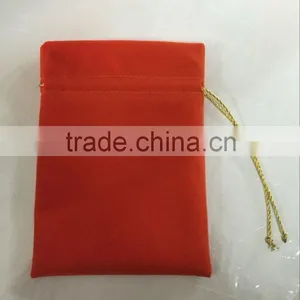 Customized Satin Lined Velvet Jade Bracelet Pouches thumbnail-1