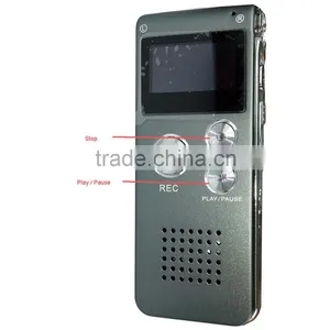 WAV Record Format High Quality Ultra-Slim LCD Screen 31 Grades Voice Volumn Small Voice Recorder GC-Q21 thumbnail-4