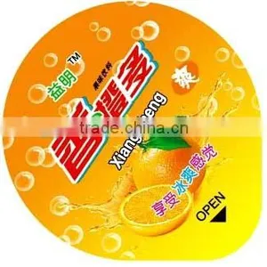 Standard Food Grade Aluminum Foil Sealing Lid Film For Juice thumbnail-1
