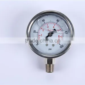 Hot Sale High Quality China Clear 0-600 Bar All Stainless Steel Pressure Gauge Digital Manometer thumbnail-1