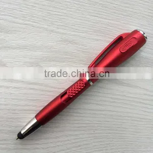 Custom 3 in 1 Ball Pen, Led Light Pen, Stylus Touch Pen Quality Choice thumbnail-2