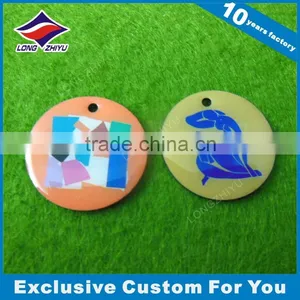 Custom Engraved Heart Shaped Dog Tags Printing Tag With Epoxy thumbnail-6