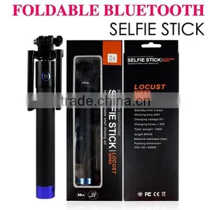 The Gadget Wholesale Colorful Wireless Monopod Bluetooth Selfie Stick ,camera Mini Tripod thumbnail-4