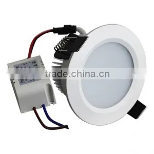 LED Downlight White Shell 7W SMD5630 Warm White LED Down Light Downlight thumbnail-1