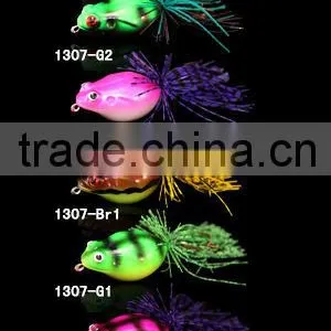 11.5g/50mm 9 Colors Shollow Frog Fishing Lure ,stainless Steel Hook thumbnail-1