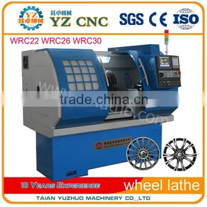 WRC22 Alloys Wheel Refurbishment Lathe CNC Alloy Wheel Lathe thumbnail-1