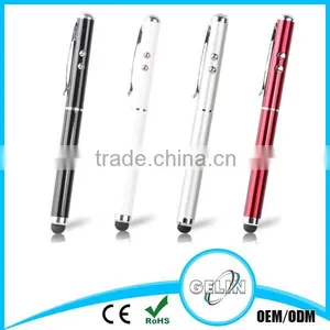 4 in 1 Retractable Capacitive Stylus Pen Stylus thumbnail-1