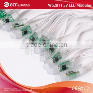 WS2811 Pixel Led Module 5V IP68 Waterproof White Wire thumbnail-1