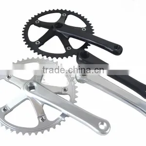 Colorful Fixed Gear Bike Bicycle Chainwheel Chain Wheel 42t Alloy Crankset China Chainwhel Factory thumbnail-6
