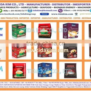 DRIP COFFEE IN HOOK BAG - TIDA KIM - VIETNAM INSTANT COFFEE - OEM PRODUCTION - TEA BAG FILTER - ROASTED ROBUSTA ARABICA MOKA thumbnail-3