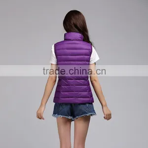 2015 Stylish Popular Women Casual Down Waistcoat for Winter thumbnail-4