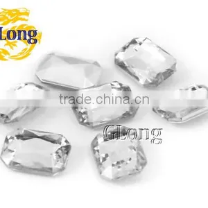13*18mm Acrylic Point Back Octagon Mix Color Bling Rhinestone&Crystal For Stylish Bags Garment Shoes #GY011-18P(Mix-s) thumbnail-3