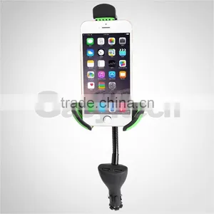 Car Cigarette Charger And Universal Mobile Phone Holder thumbnail-4