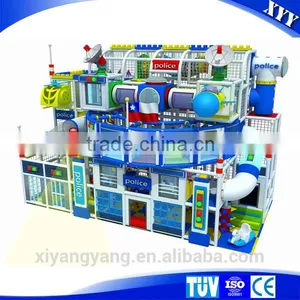 2015 New Design Police Station Used Commercial Kids Indoor Playground thumbnail-1