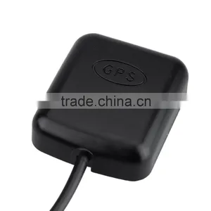 Car GPS Navigation Antenna Aerial With SMA Male Connector 3M Cable H1E1 SMA Male Straight Mcx GPS Antenna 1575.42MHz thumbnail-1