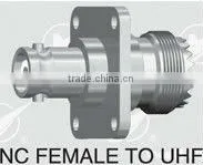 BNC Female to UHF Female, Flange Mount thumbnail-1