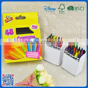 Customization Standard 48 Color Crayons Set for Kids With Customized Logo thumbnail-2