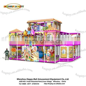 Safe and Funny Soft Ballistic Playground ,kids'indoor Commercial Naughty Castle on Sale! thumbnail-3