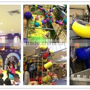 Wooden,sponge, Iron, Pvc Material and Sandpit Indoor Playground Pirate Boat Indoor Playground Equipment thumbnail-2