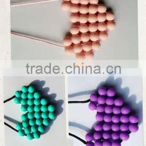 2015 Silicone Baby Jewelry, Chew Bead Silica Gel thumbnail-5