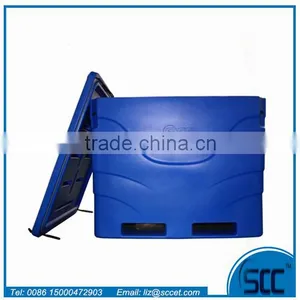 1000L Plastic Storage Tubs for Fish, Chilly Bin Cooler for Fish, Fish Bin Cooler thumbnail-1