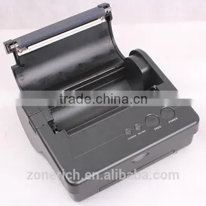 Wireless Mini Thermal Printer 4 Inch Printing Paper AB-340M From ZONERICH thumbnail-1