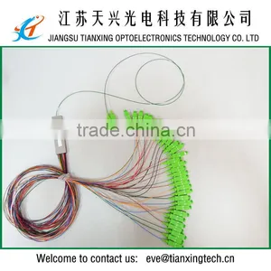 CATV System Use 0.9mm 1.5M 2x32 SC APC Plc Fiber Optic Splitter thumbnail-1