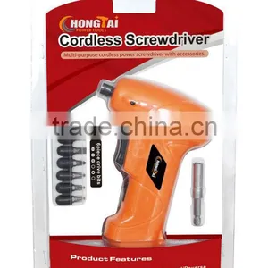 Blister Packing 6Volt AA Battery Screwdriver thumbnail-1