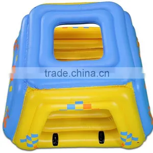 Inflatable Water Floating Fortress for Four Person , Inflatable Water Games, Play Games on Water thumbnail-2