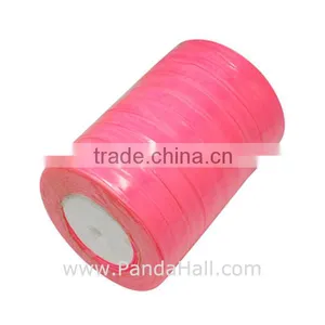 Celebrate Organza Ribbon for Christmas, 10mm Wide, 50yards/roll, 10rolls/group(RS10mmY005) thumbnail-1