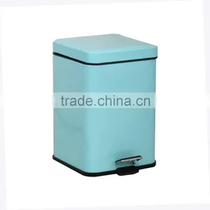 12L STAINLESS STEEL TRASH BIN thumbnail-1