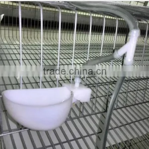 Hot Dipped Galvanized Wire Mesh Quail Cage With Automatic Drinking System thumbnail-1