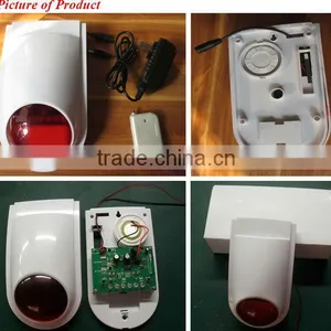 110db 20 Zone Wireless Security Alarm Siren Quality Choice thumbnail-5