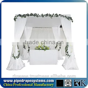 Aluminum Backdrop Stand Pipe and Drape for Wedding Backdrop thumbnail-3