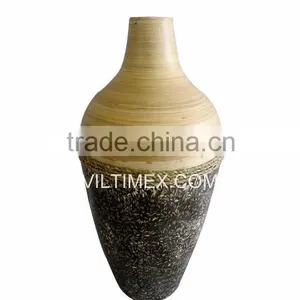 Natural Bamboo Vase for Home Decor thumbnail-1