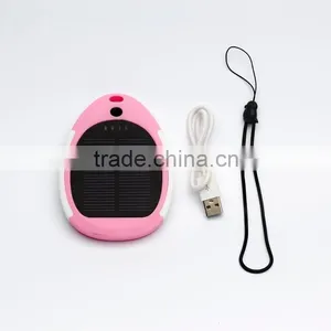 Lovers Gift Solar Power Bank 3000mah thumbnail-1