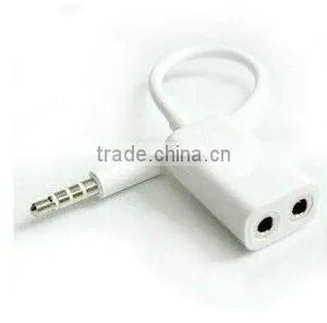 DC 3.5mm to Two 3.5mm Splitter F Stereo Cable thumbnail-1