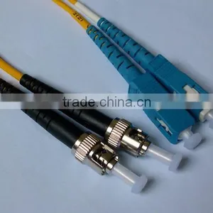 Simplex 9/125 Singlemode SC/PC-ST/PC Fiber Optic Patch Cord thumbnail-1