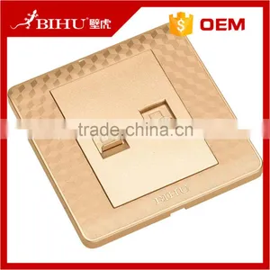 Best Seller Double RJ45 Computer Network Wall Socket Outlet thumbnail-2