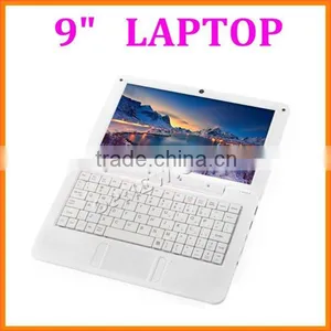 Mini 9 Inch Kids Laptop pc Dual Core Android 4.4 Wm8880 Laptop Computer External 3g Wifi thumbnail-1