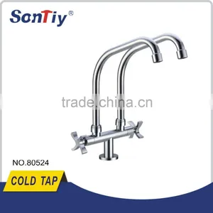 High Quality Brass Double Levers Kitchen Tap 80527 thumbnail-3