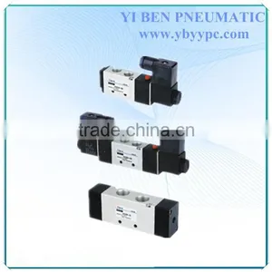Pneumatic Solenoid Valves Air Valves Single Solenoid and Double Positions thumbnail-1