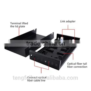 Outdoor/Indoor Fiber Optic 12 Core Optic Fiber Splice Tray for Odf thumbnail-6