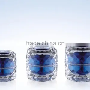 Ball Shaped Crystal Packaging Bottles and Jars for Cosmetic Use thumbnail-3