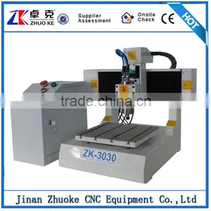 CNC 3030 1.5KW Spindle Desktop Mini CNC PCB Router Machine for Drilling Milling and Design for Aluminum thumbnail-1
