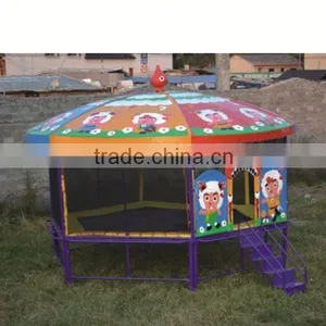 20ft Trampoline, ZY-TR430 Gym Trampoline for Amusement thumbnail-1