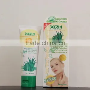 New Arrival XQM SPF60 PA+++ Natural Organic Aloe Sunscreen Brands Whitening Cream With Sunscreen Protection thumbnail-2