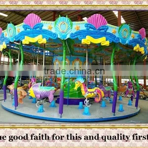 Direct Mannufacturer Outdoor Amusement Park Carousel Ride Amusement Park Rides Made in China thumbnail-1