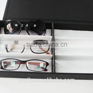 Leather Eyeglasses Box Exported Display Sunglasses Storage Box Cardboard thumbnail-1