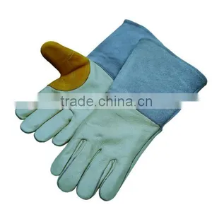 Cow Grain Leather Palm Welding Glove thumbnail-1